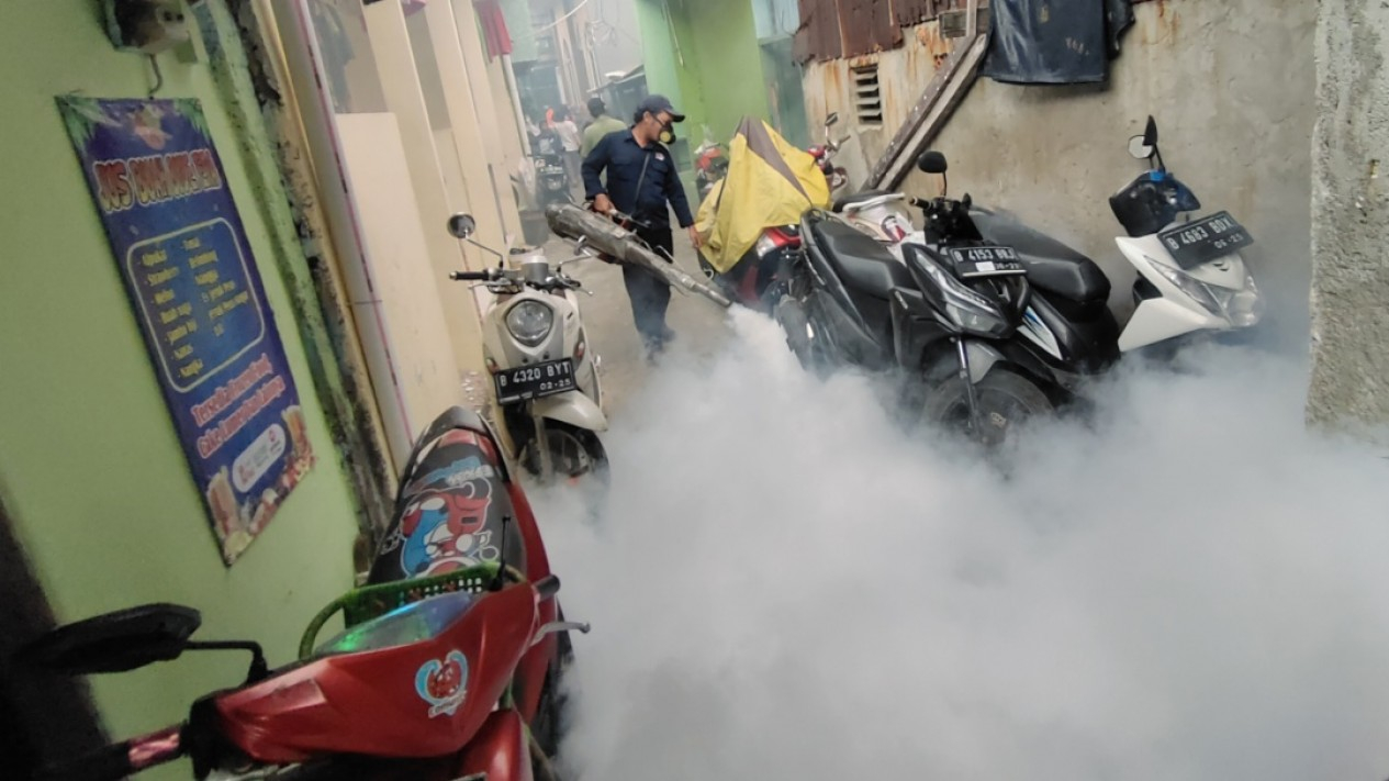 Fogging Cegah Demam Berdarah di Musim Pancaroba