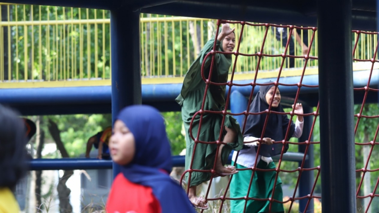 Libur, Masyarakat Serbu RPTRA