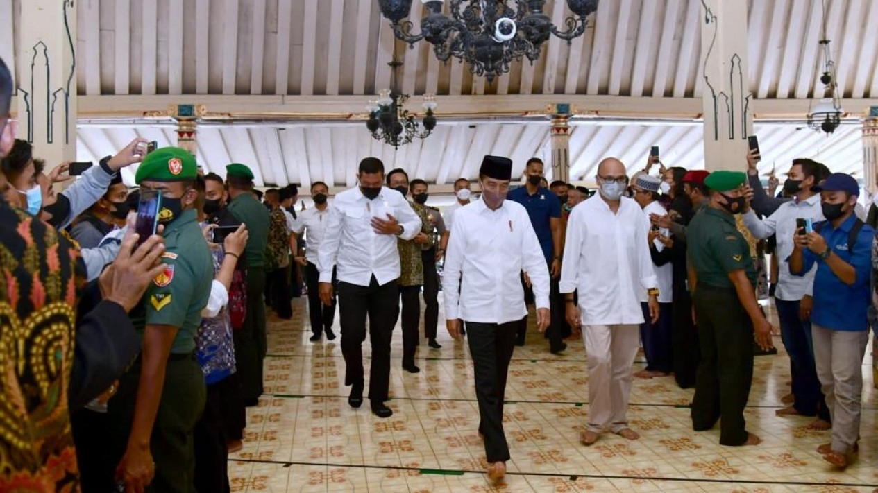 Jokowi Melayat Buya Syafii Maarif