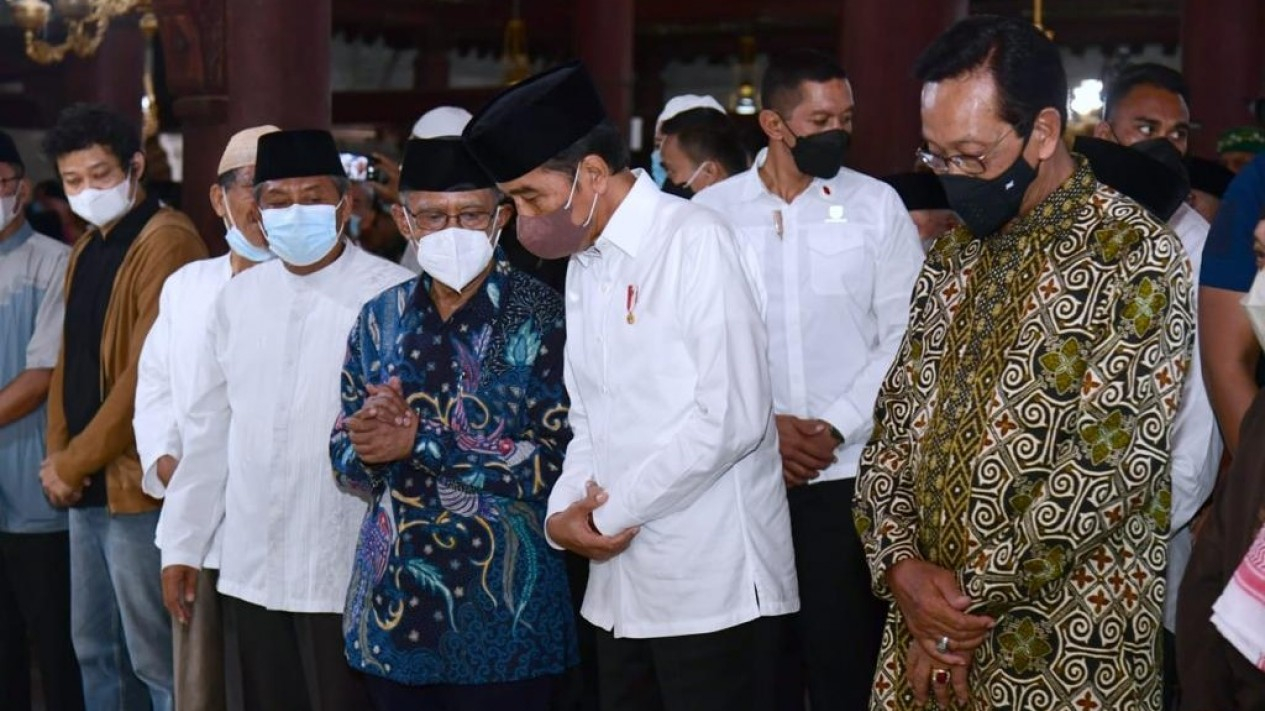 Jokowi Melayat Buya Syafii Maarif