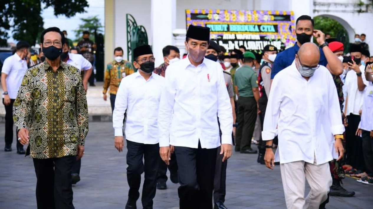 Jokowi Melayat Buya Syafii Maarif