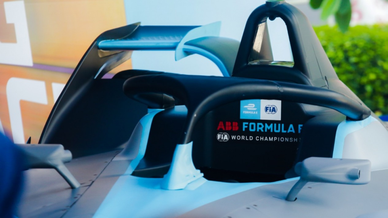 jelang Balapan, Mobil Formula E Majang di Bunderan HI