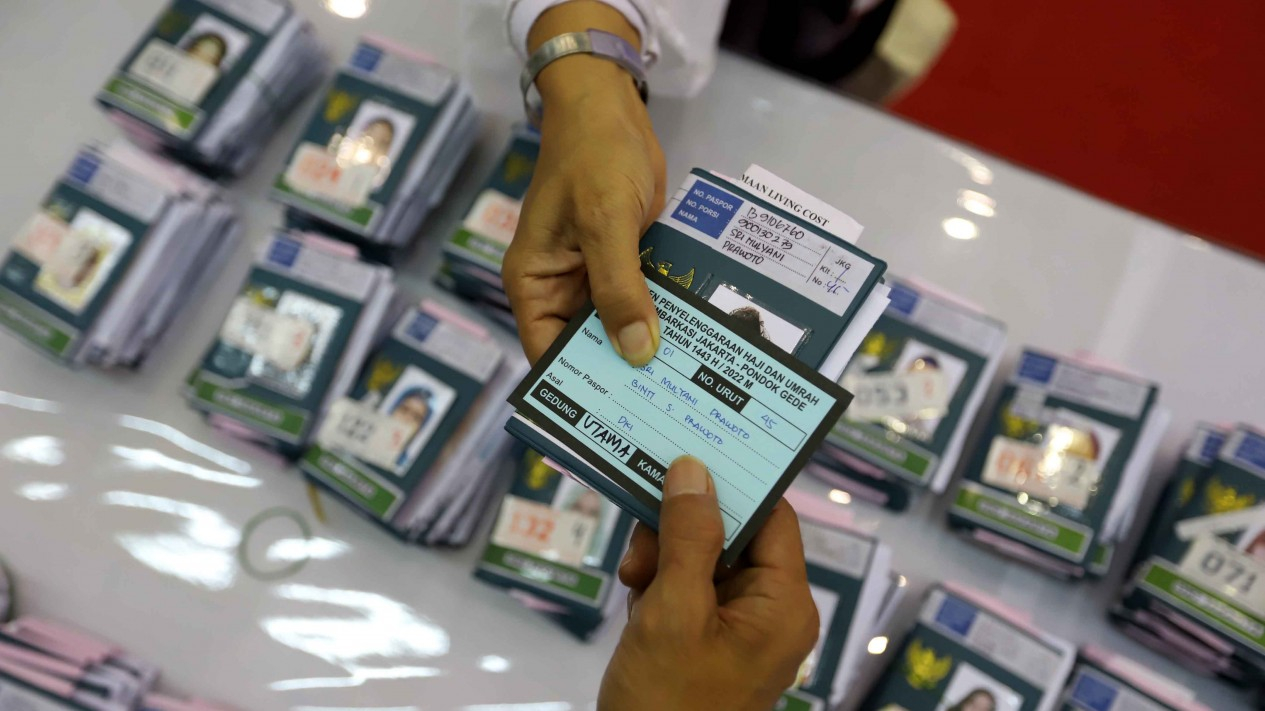 Calon Jamaah Haji Kloter Pertama Jakarta