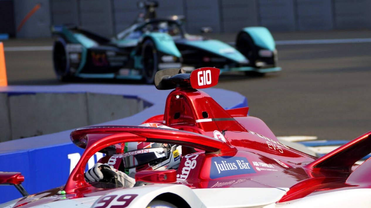 Sesi Latihan Jakarta E-Prix Formula E