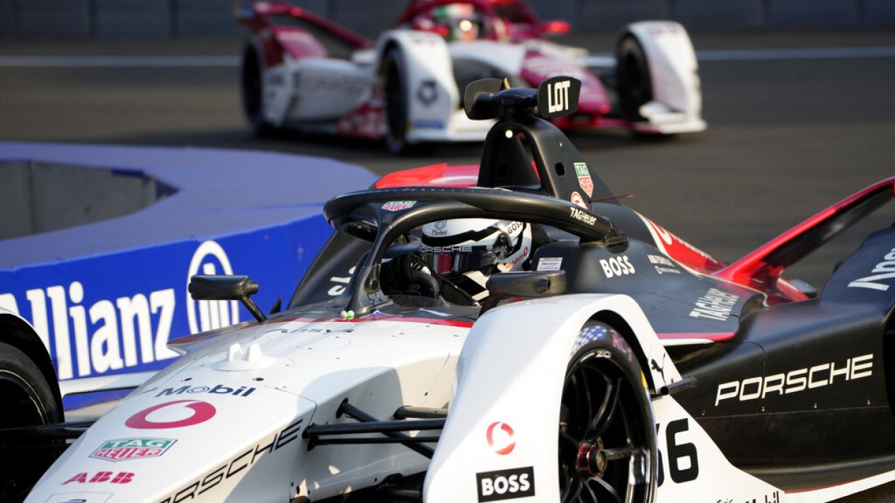 Sesi Latihan Jakarta E-Prix Formula E