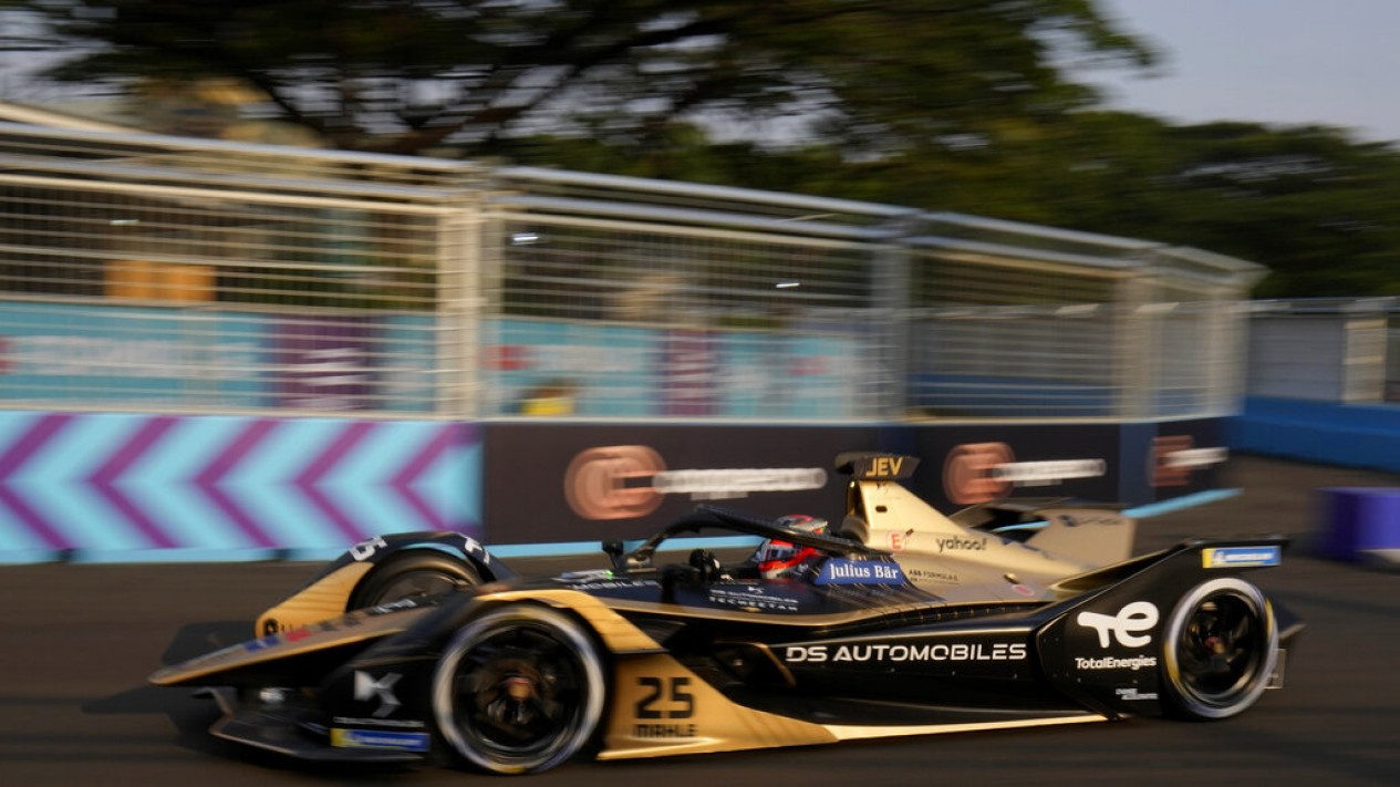 Sesi Latihan Jakarta E-Prix Formula E