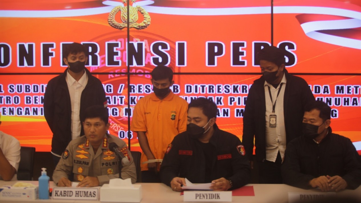 Rilis Kasus Pembunuhan di Cikarang Utara Bekasi