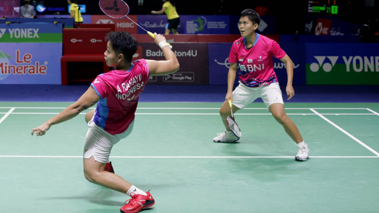 Apriyani Rahayu/Siti Fadia Kalahkan Wakil Jepang