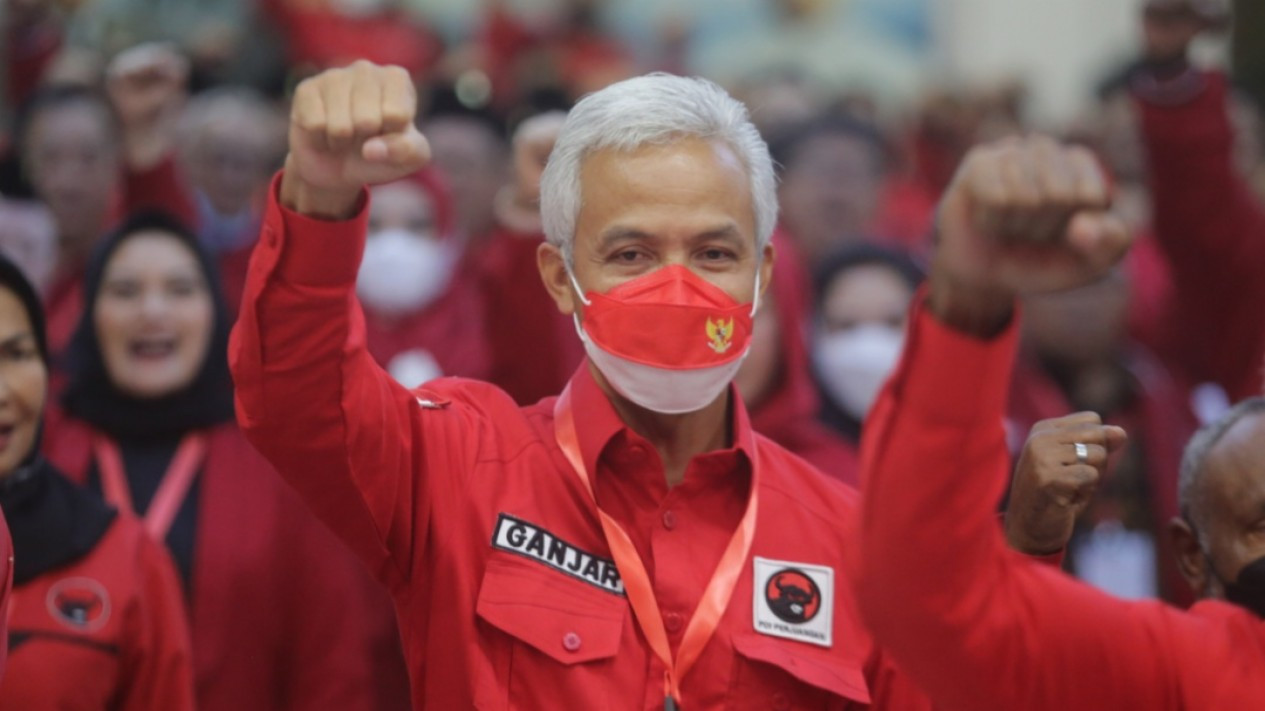 Potret Ganjar, Bobby dan Gibran di Sekolah Partai PDIP