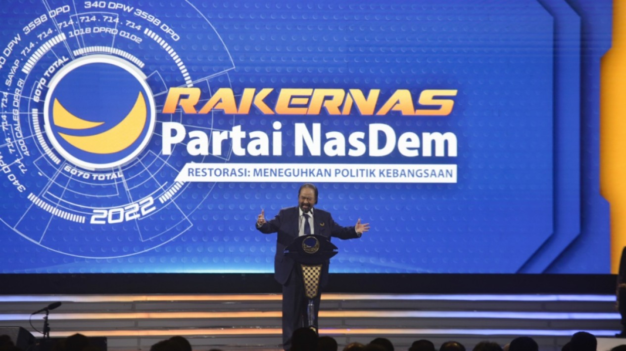 Anies, Andika Perkasa, Ganjar Capres Pilihan NasDem