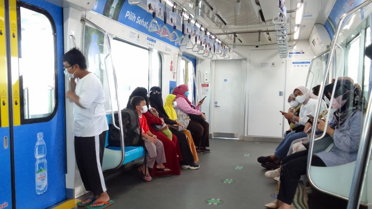 Gratis Naik MRT di HUT Jakarta ke-495
