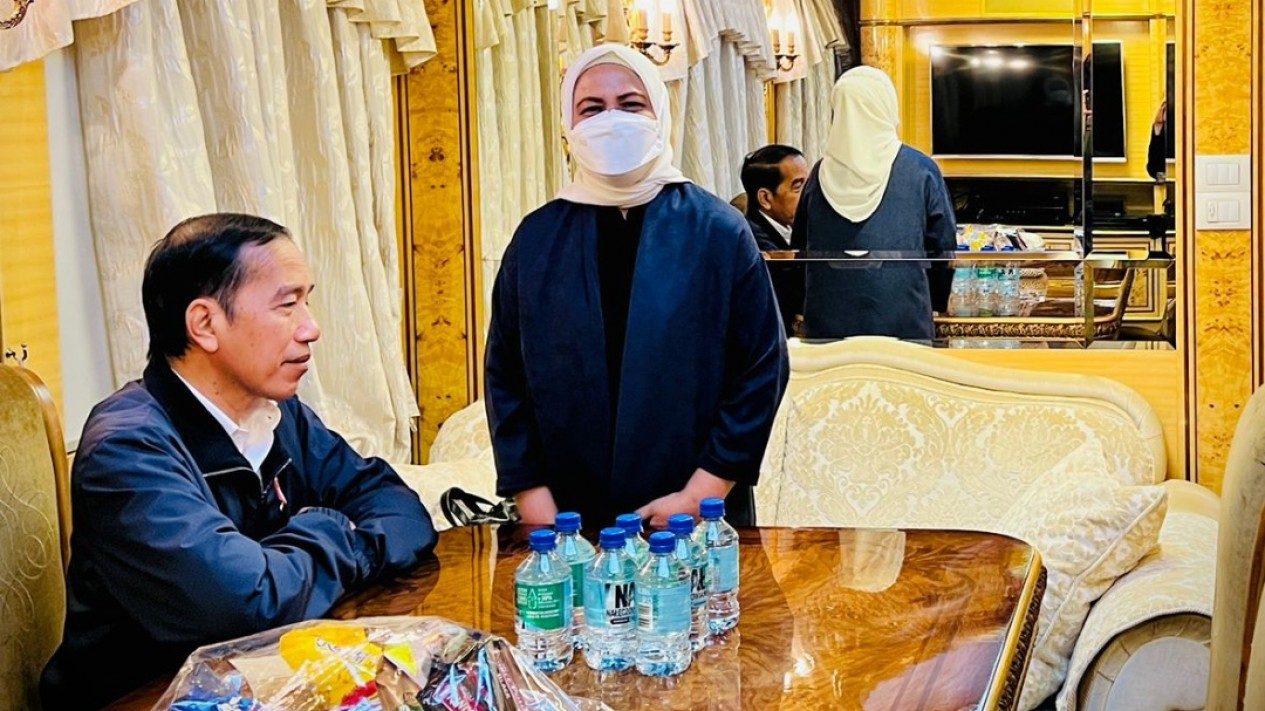 Intip Kereta Khusus Jokowi Menuju Ukraina