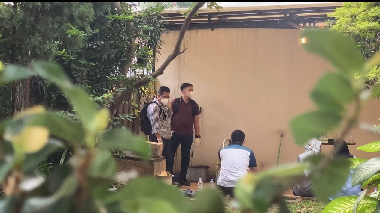 Polisi Gelar Prarekonstruksi di Rumah Irjen Ferdy Sambo