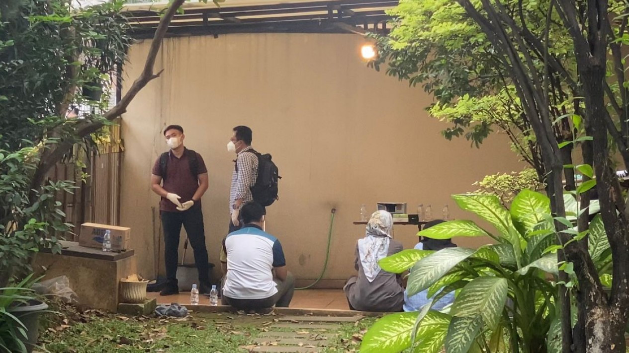 Polisi Gelar Prarekonstruksi di Rumah Irjen Ferdy Sambo