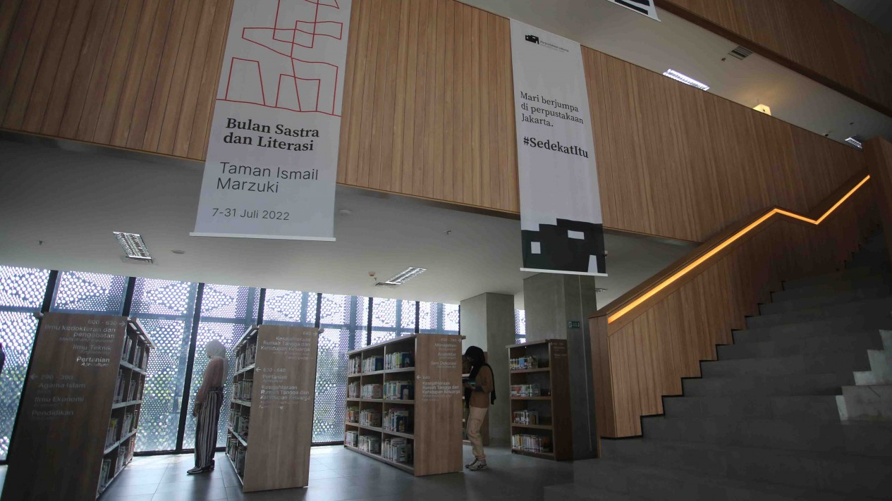 Megah dan Modern, Wajah Baru Perpustakaan Jakarta Cikini