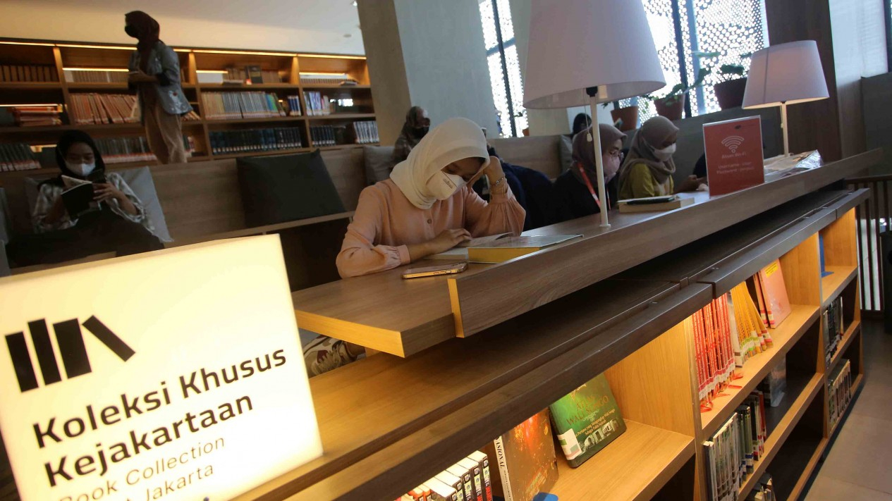 Megah dan Modern, Wajah Baru Perpustakaan Jakarta Cikini