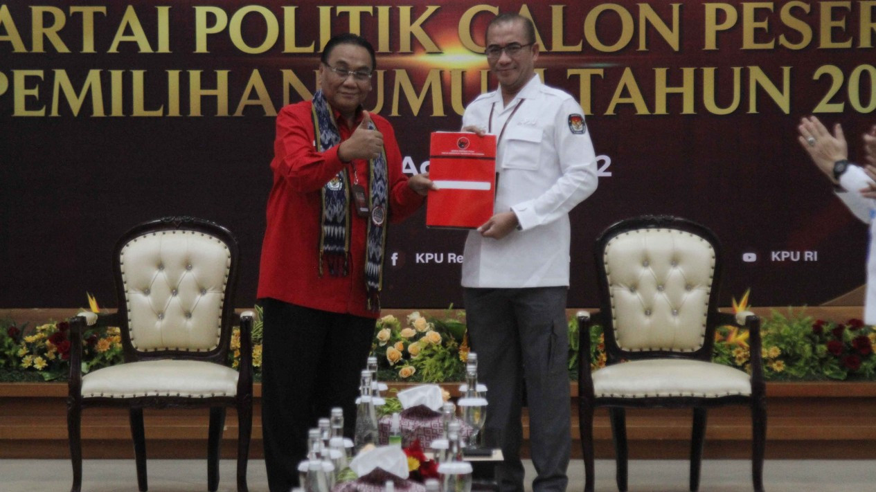 Pendaftaran PDI Perjuangan Calon Peserta Pemilu 2024