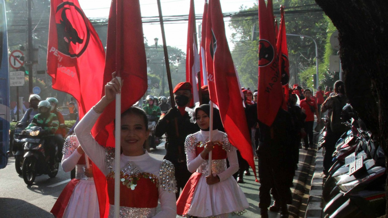 Pendaftaran PDI Perjuangan Calon Peserta Pemilu 2024