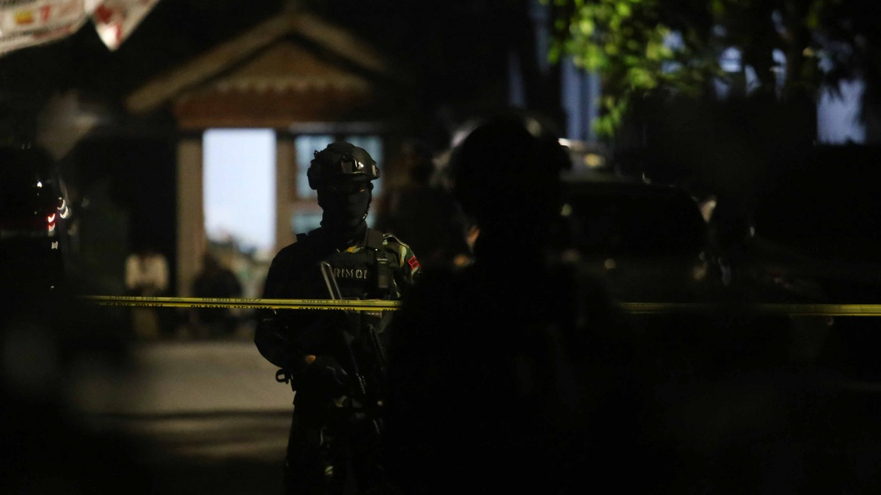Brimob Berjaga di Rumah Ferdy Sambo