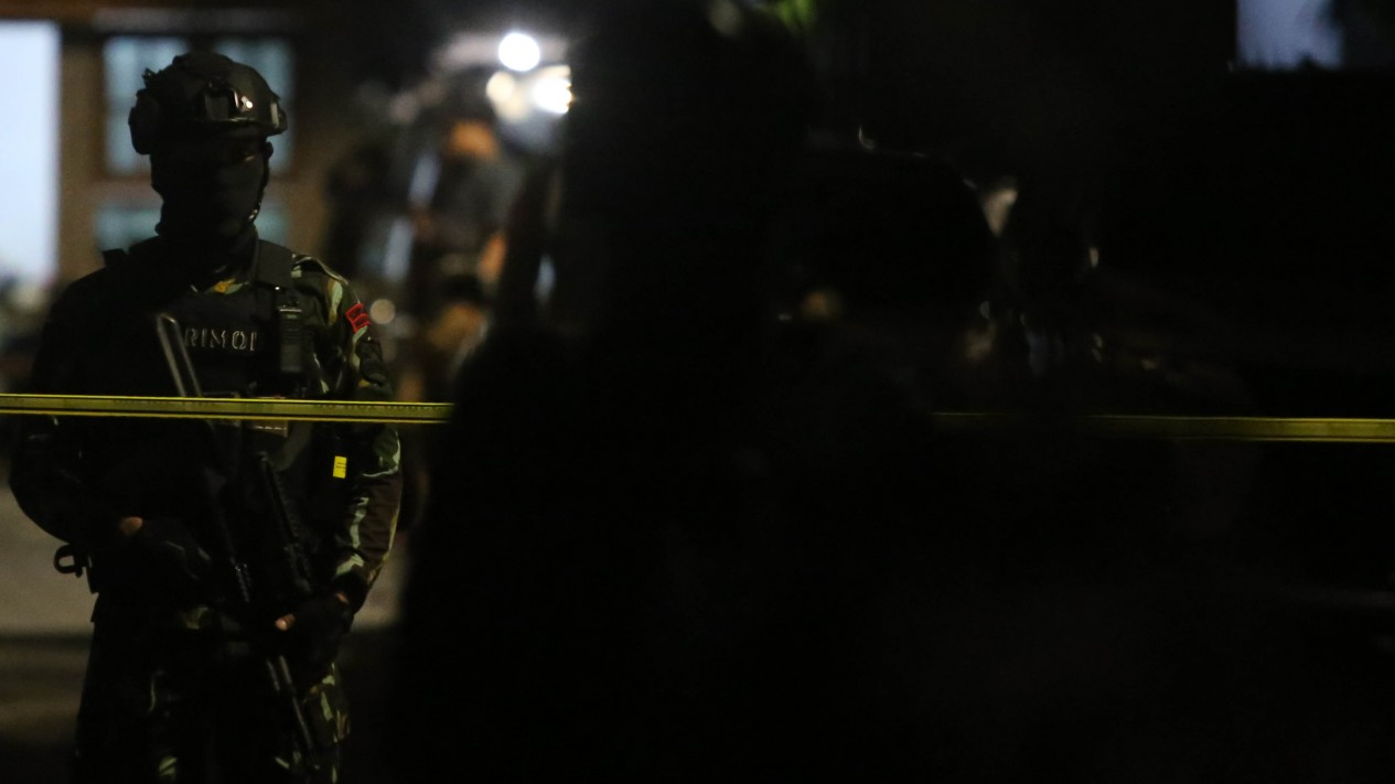 Brimob Berjaga di Rumah Ferdy Sambo