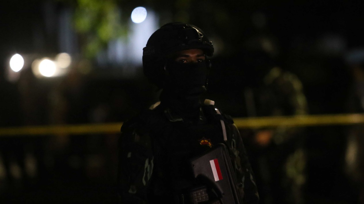 Brimob Berjaga di Rumah Ferdy Sambo