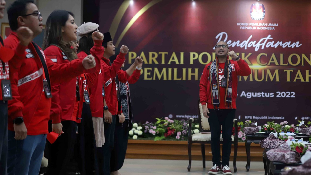 PSI Daftar Peserta Pemilu 2024 di KPU RI