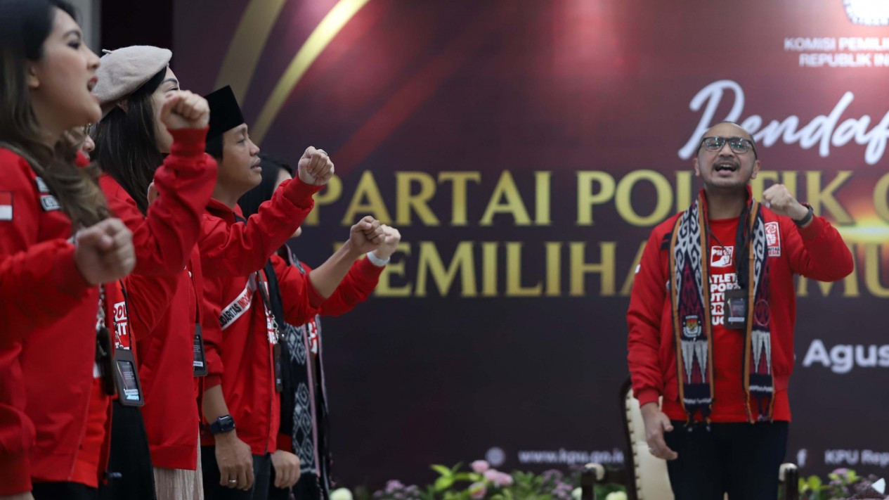 PSI Daftar Peserta Pemilu 2024 di KPU RI