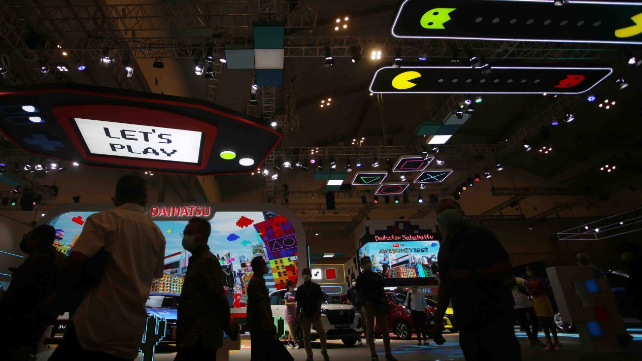 Ramainya Para Pengunjung GIIAS 2022 di Hari Pertama Pameran