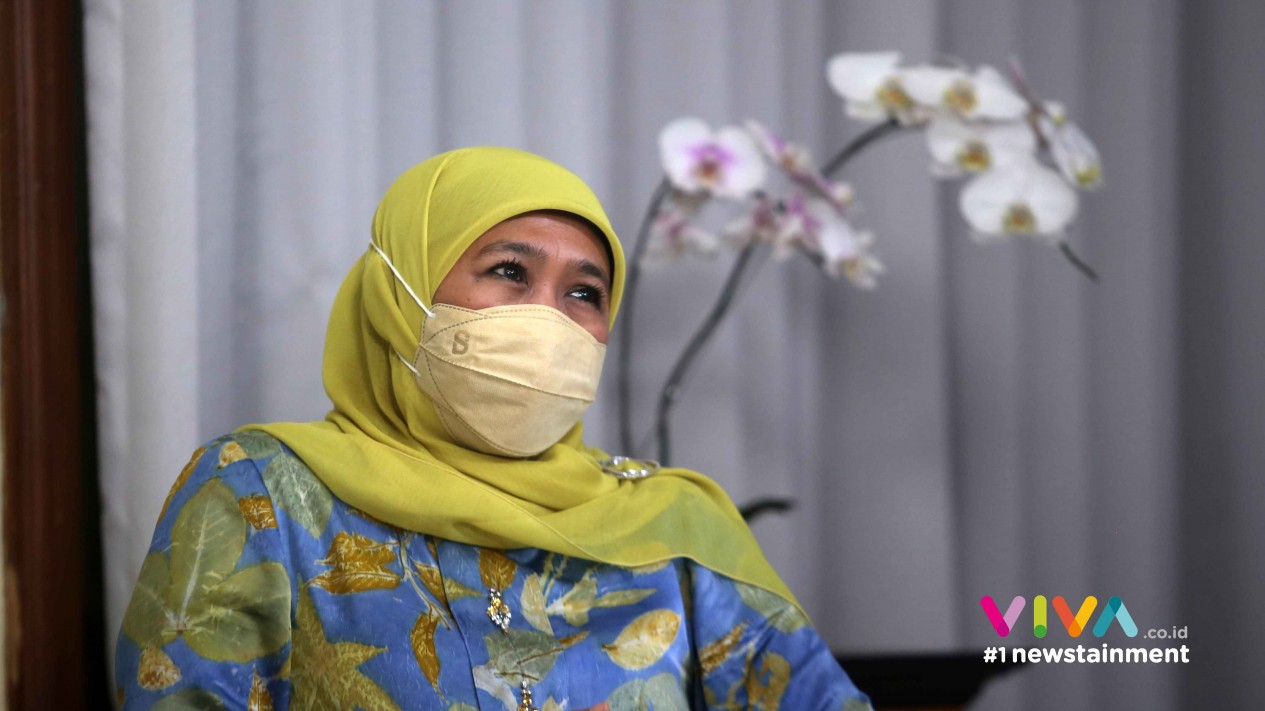 Wawancara Khusus VIVA dengan Gubernur Jatim Khofifah