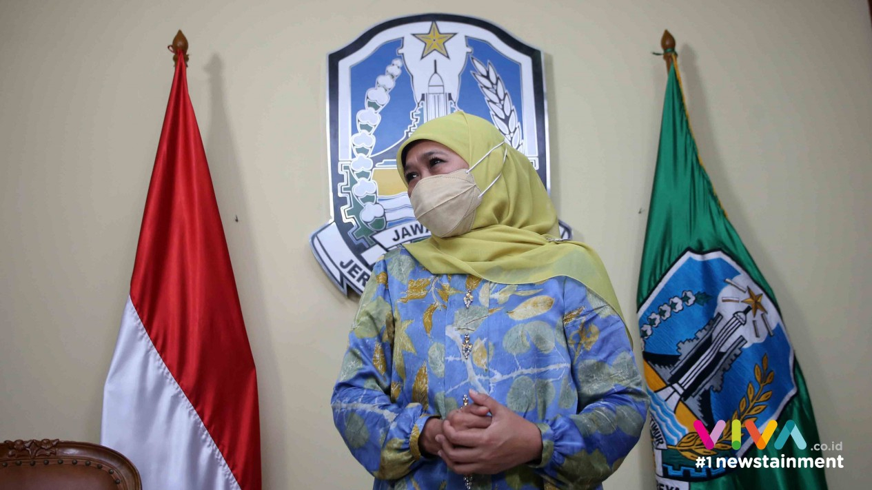 Wawancara Khusus VIVA dengan Gubernur Jatim Khofifah
