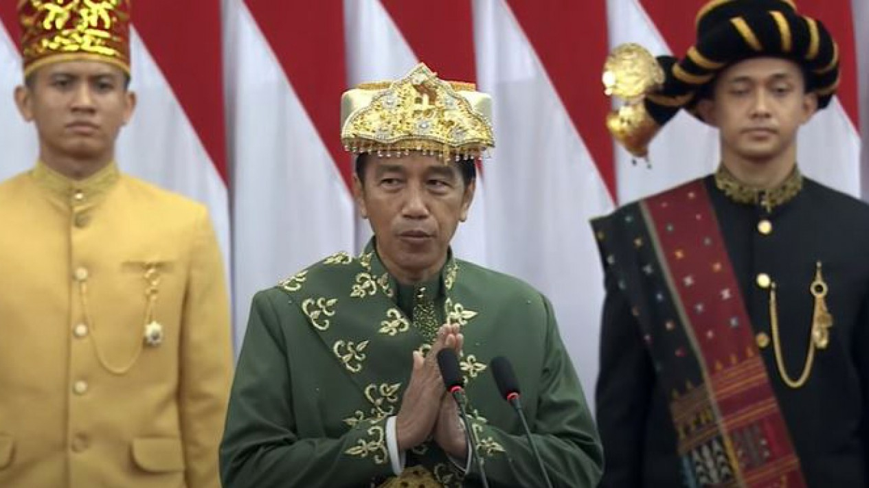 Pidato Presiden Joko Widodo di Sidang Tahunan MPR 2022