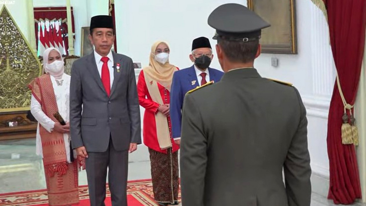 Upacara Penurunan Bendera Sang Merah Putih 17 Agustus 2022