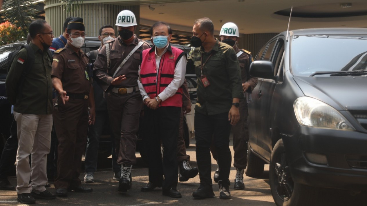 Pemeriksaan Surya Darmadi di Kejaksaan Agung