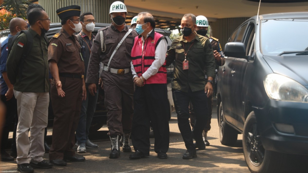 Pemeriksaan Surya Darmadi di Kejaksaan Agung