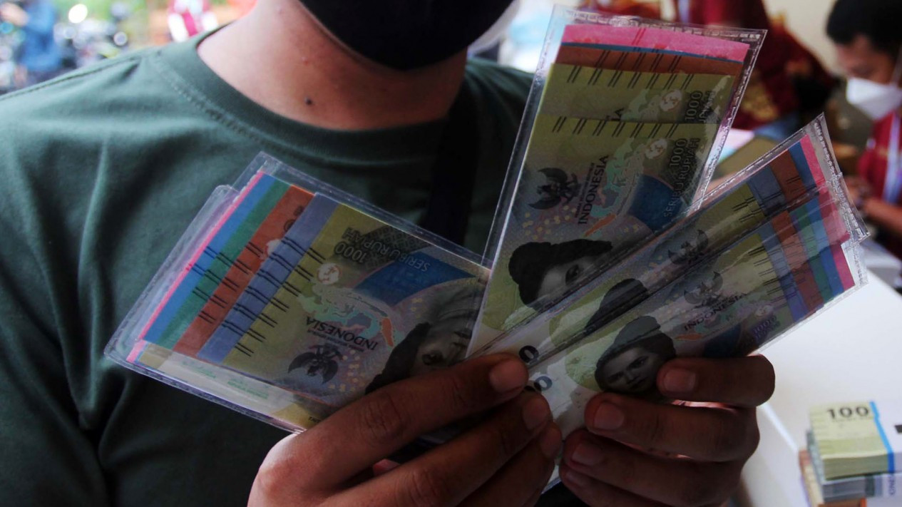 Penampakan Uang Rupiah Kertas Tahun Emisi 2022