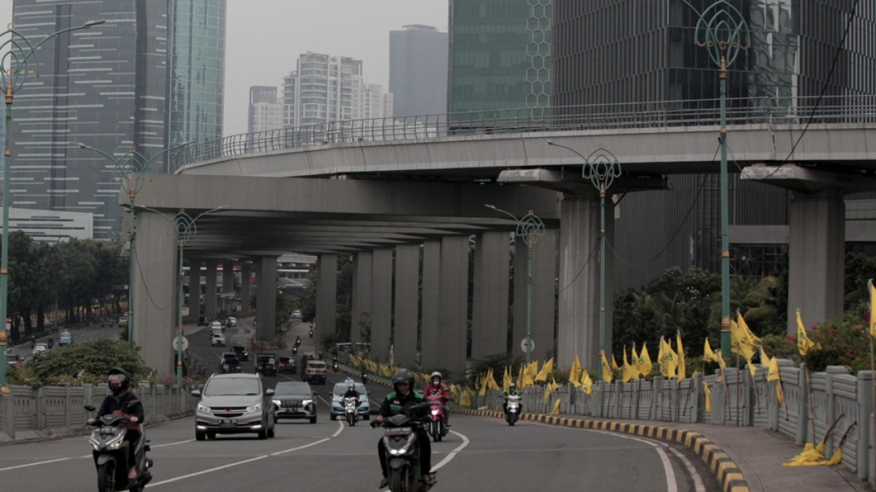 Progres Pembangunan LRT Jakarta