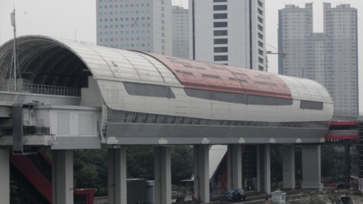 Progres Pembangunan LRT Jakarta - Vlix.id