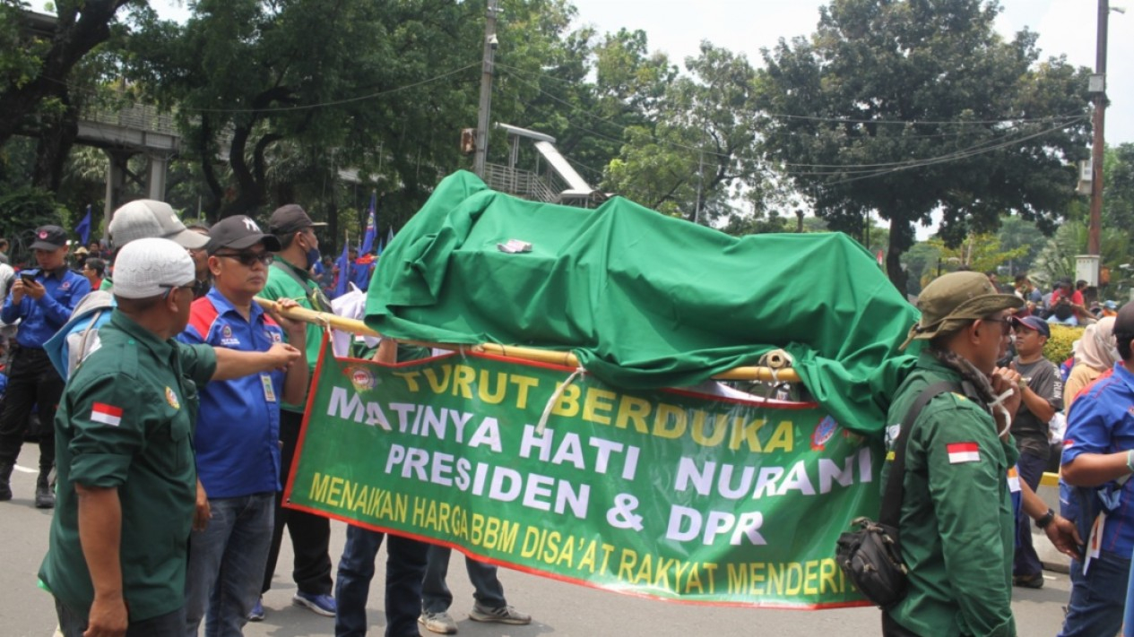 Demo Tolak Kenaikan Harga BBM Bersubsidi