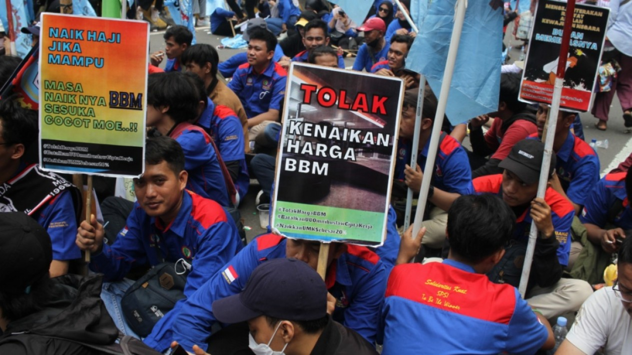 Demo Tolak Kenaikan Harga BBM Bersubsidi