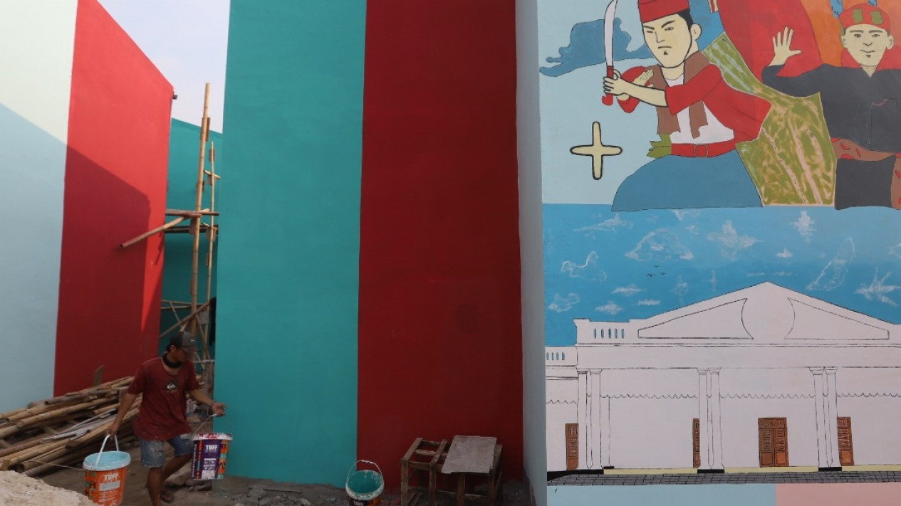 Seni Mural di Kampung Gembira Gembrong