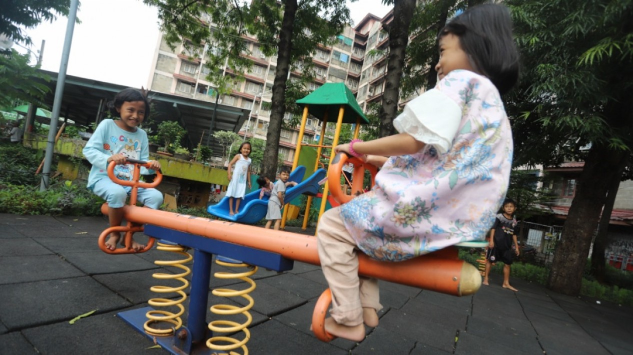 Taman Bermain di RPTRA Jakarta