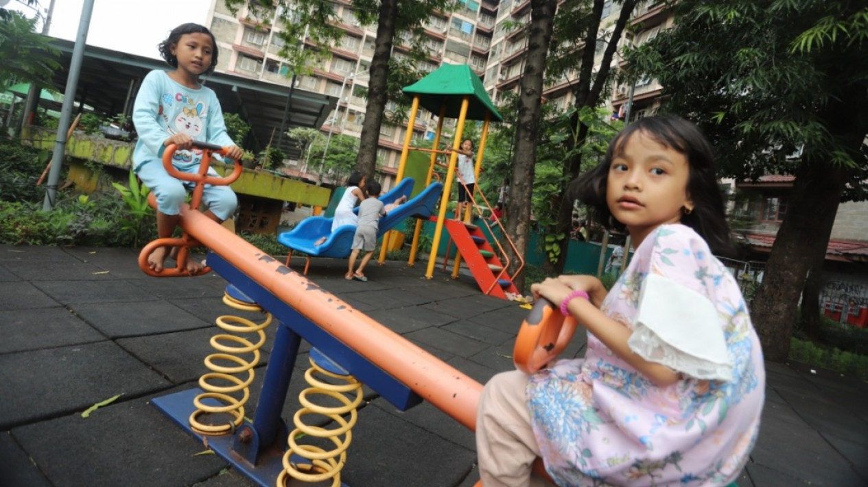 Taman Bermain di RPTRA Jakarta