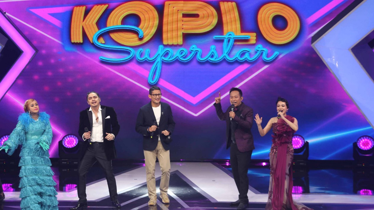 Menparekraf Sandiaga Uno Berjoget di Koplo Superstar