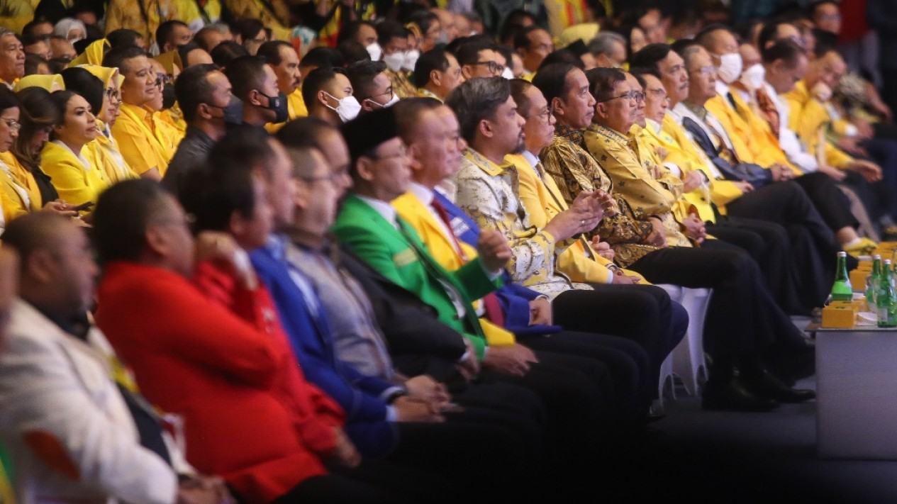 Presiden Jokowi Hadiri HUT Golkar ke-58