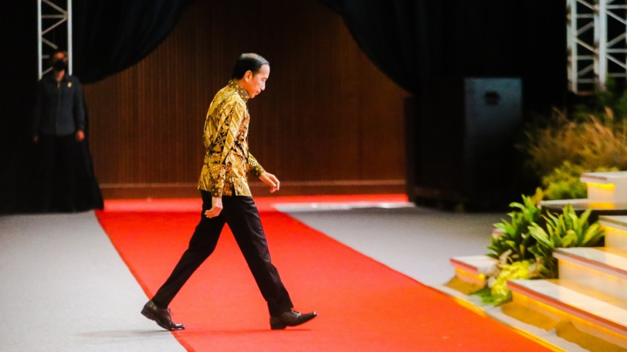 Presiden Jokowi Hadiri HUT Golkar ke-58