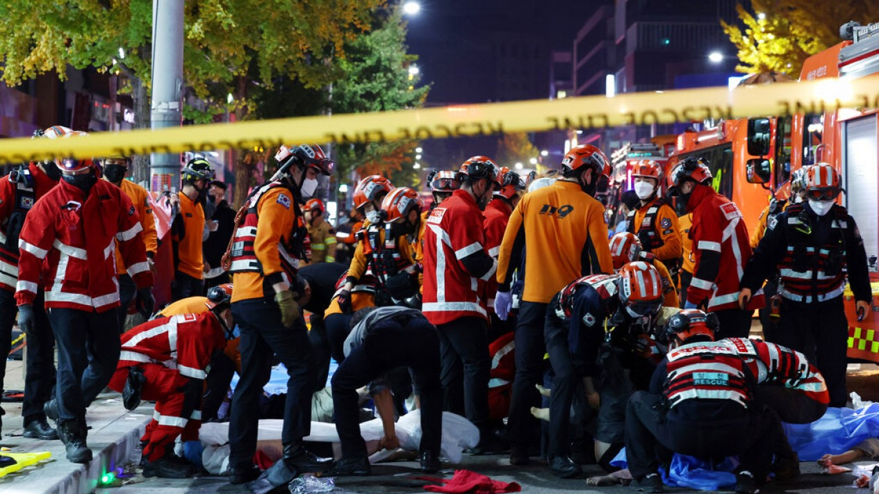 Tragedi Tragis Halloween di Korsel Tewaskan 154 Orang