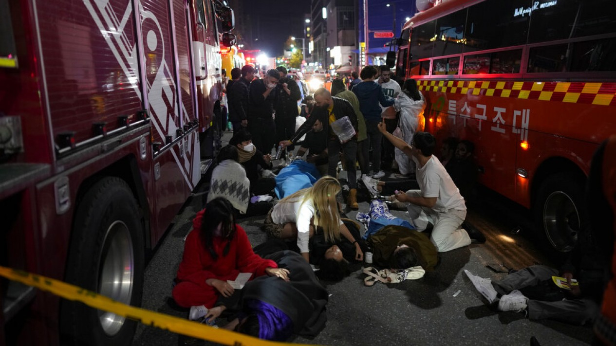 Tragedi Tragis Halloween di Korsel Tewaskan 154 Orang