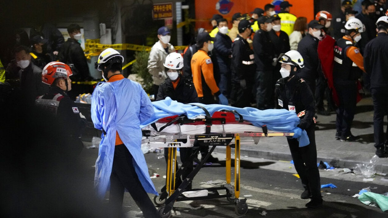 Tragedi Tragis Halloween di Korsel Tewaskan 154 Orang