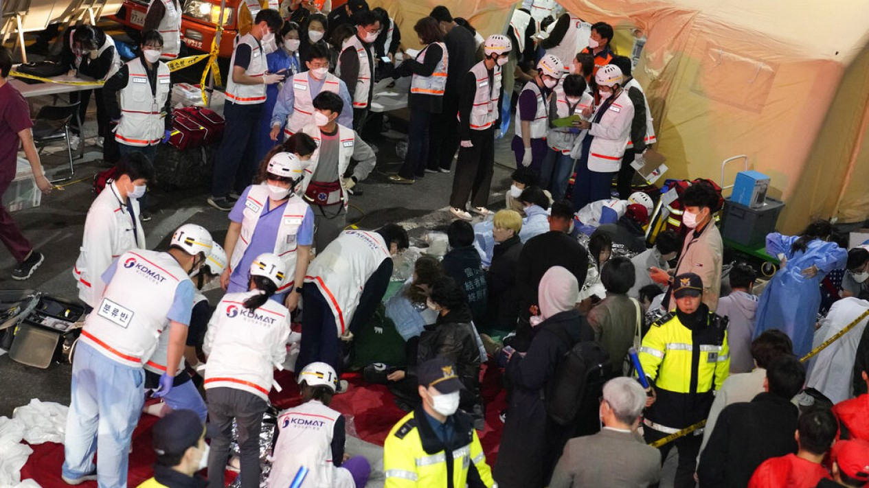 Tragedi Tragis Halloween di Korsel Tewaskan 154 Orang