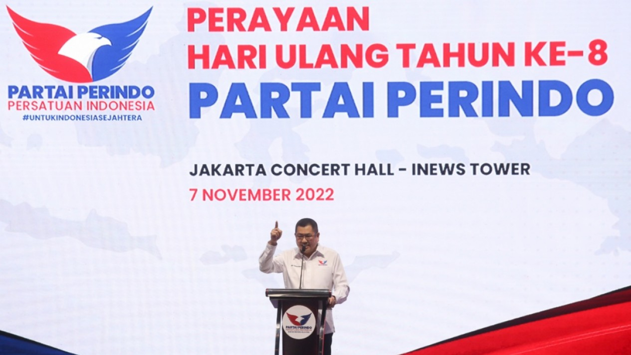 Presiden Jokowi Hadiri Perayaan HUT Ke-8 Partai Perindo